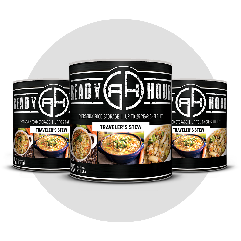 NEW - Ready Hour Traveler's Stew #10 Can (21 servings)