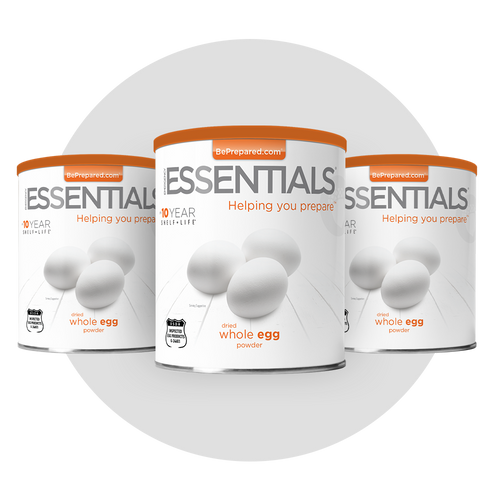 3 Pack of Dried Whole Egg Powder