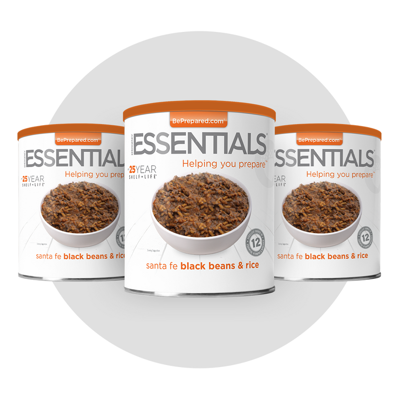 3 Pack of Santa Fe Black Beans & Rice