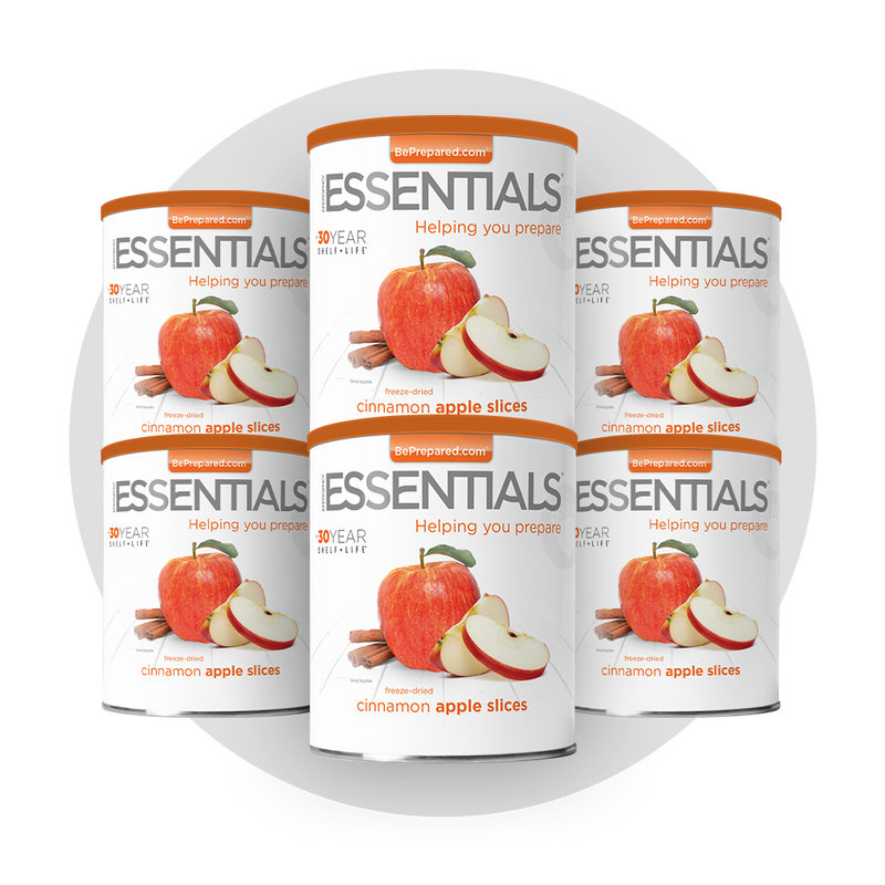6 Pack of Freeze-Dried Apple Slices