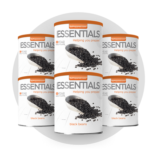 6 Pack of Black Beans
