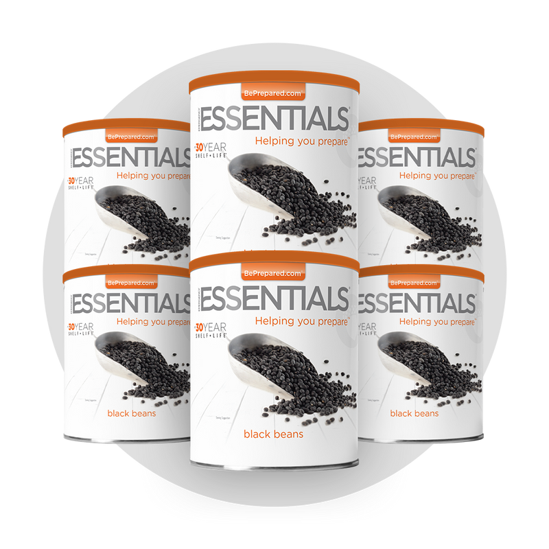 6 Pack of Black Beans