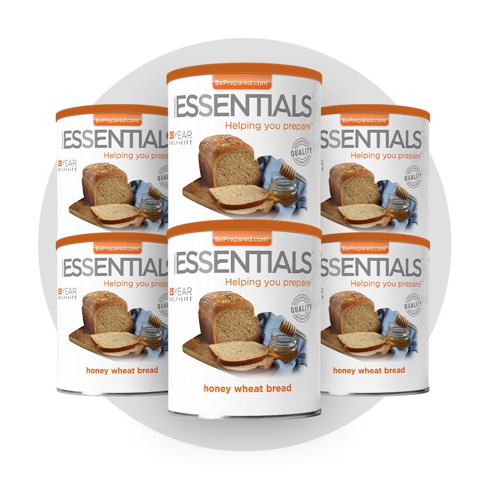 Emergency Essentials® Honey Wheat Bread Large #10 Can