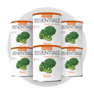 6 Pack of Freeze-Dried Broccoli