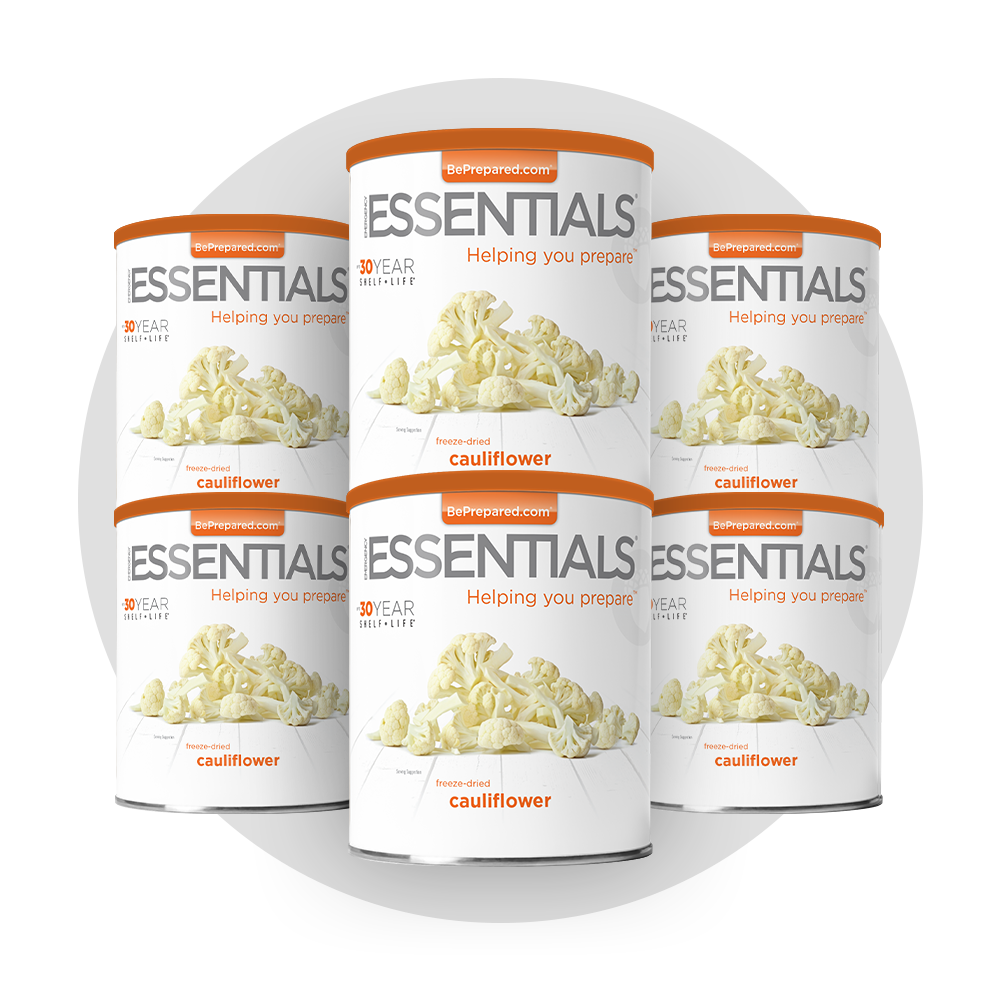 Emergency Essentials® Freeze-Dried Cauliflower Large #10 Can