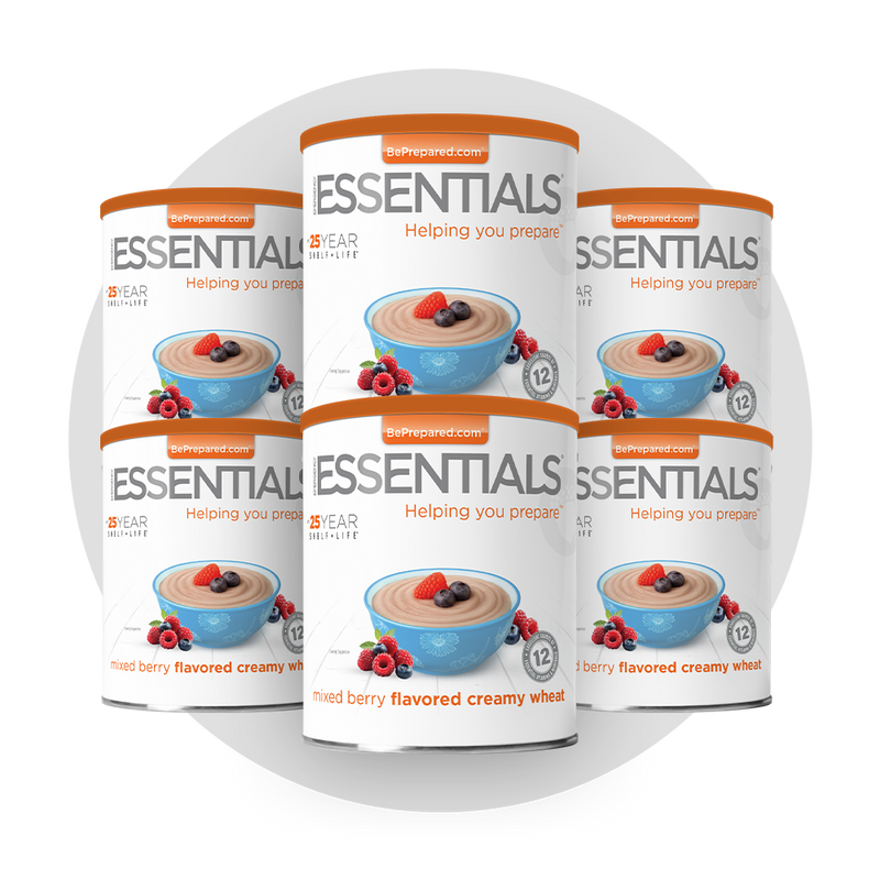 6 Pack of Mixed berry Creamy Wheat