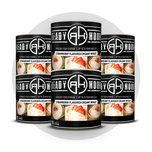 Ready Hour Strawberry Flavored Creamy Wheat #10 Can
