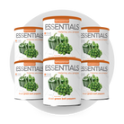 6 Pack of Freeze-Dried Green Bell Peppers