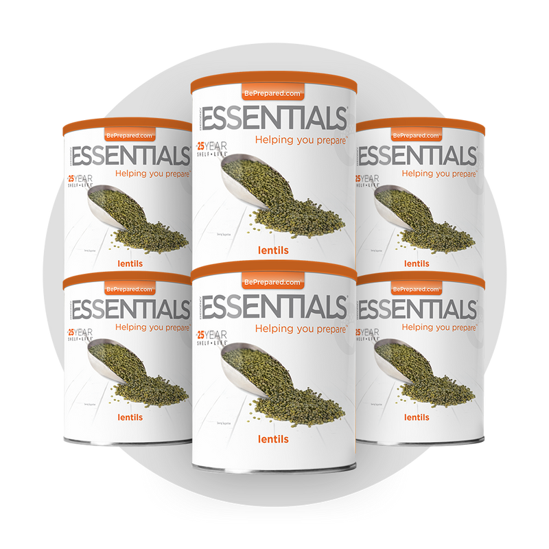 6 Pack of Lentils