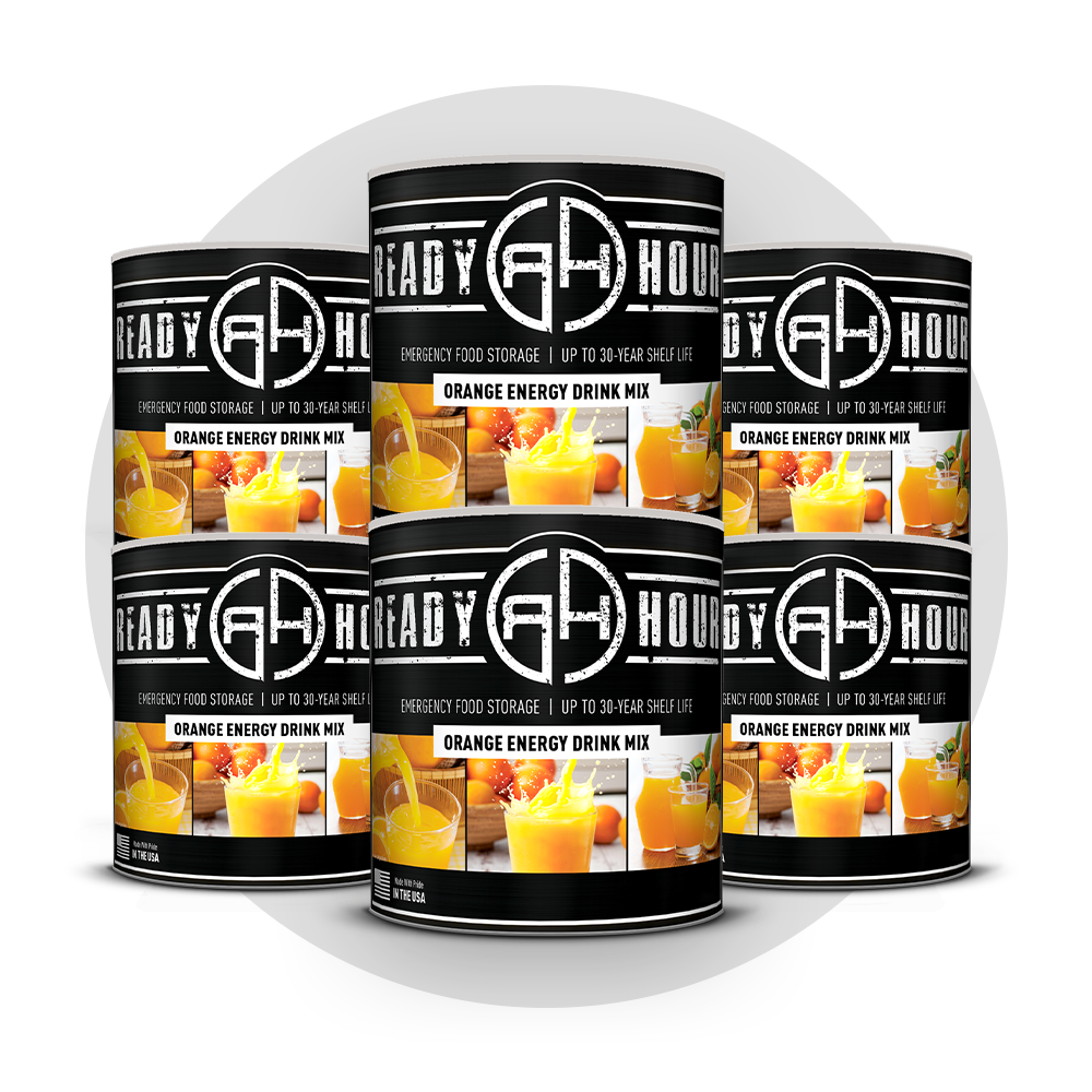 Natural Orange Flavored Drink Mix #10 Can (63 servings)