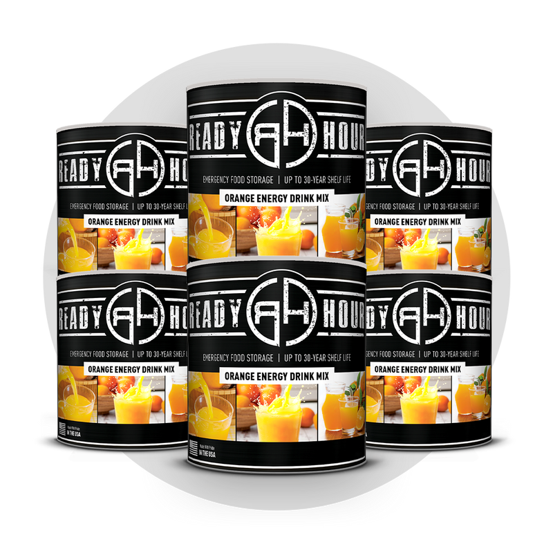 Natural Orange Flavored Drink Mix #10 Can (63 servings)