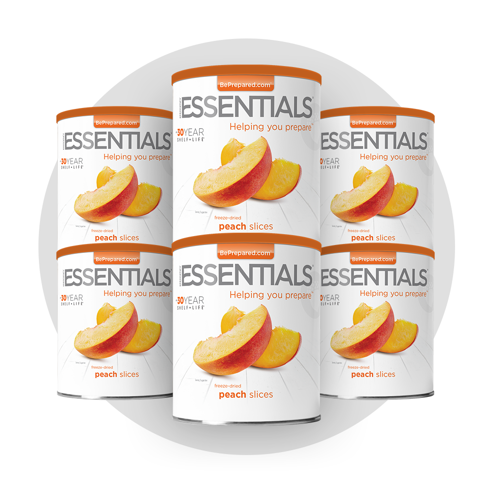 Emergency Essentials® Freeze-Dried Peach Slices Large Can