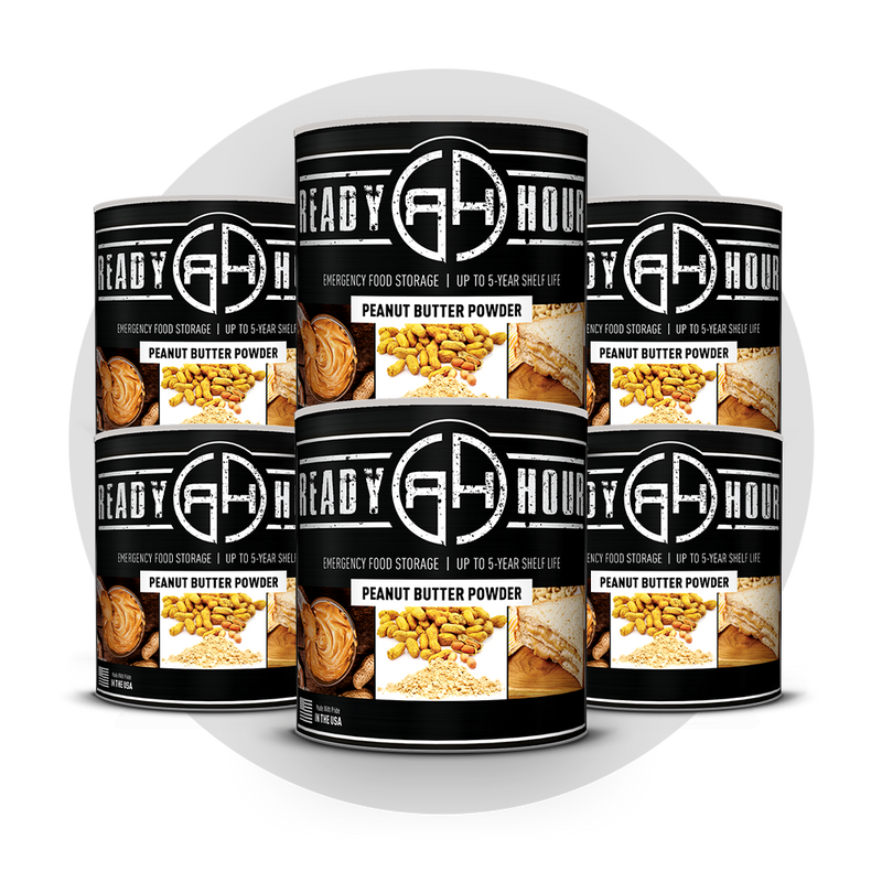 Ready Hour Peanut Butter Powder #10 Can