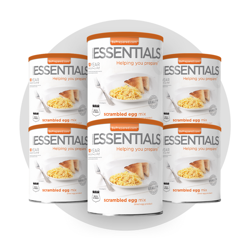 6 Pack of Scrambled Egg Mix