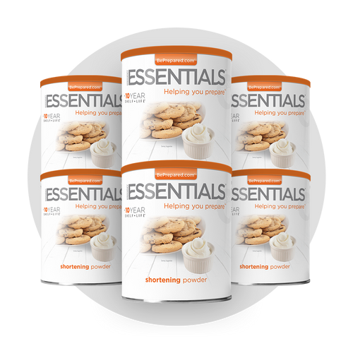 6 Pack of Shortening Powder