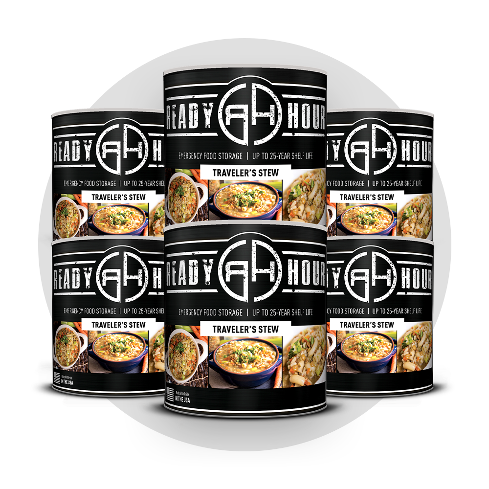 NEW - Ready Hour Traveler's Stew #10 Can (21 servings)