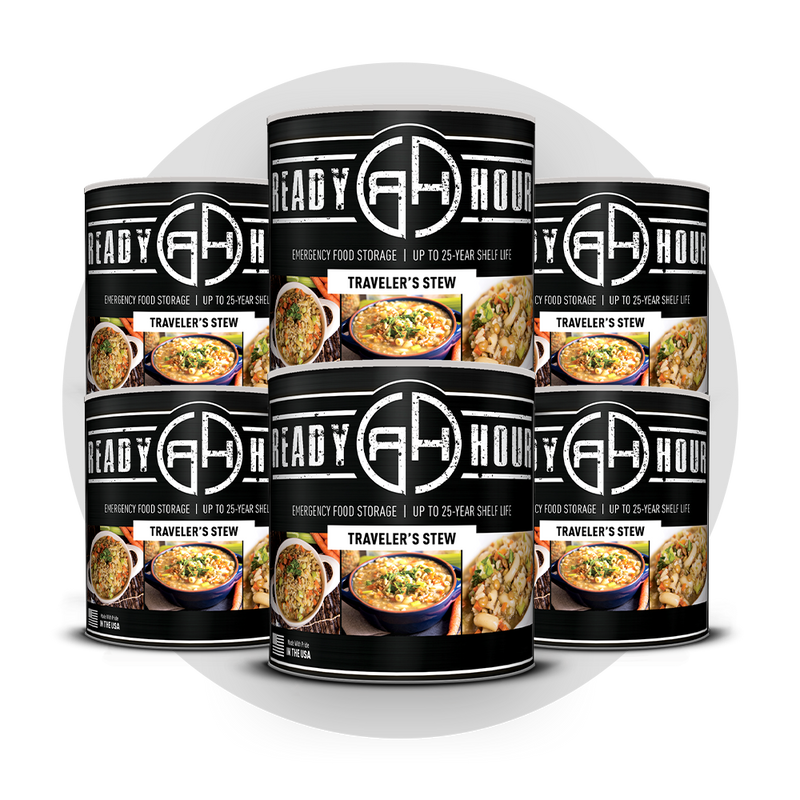 NEW - Ready Hour Traveler's Stew #10 Can (21 servings)