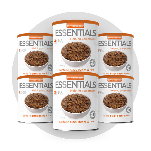 6 Pack of Santa Fe Black Beans & Rice