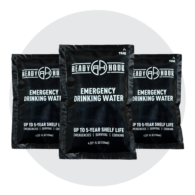 Emergency Drinking Water Pouches
