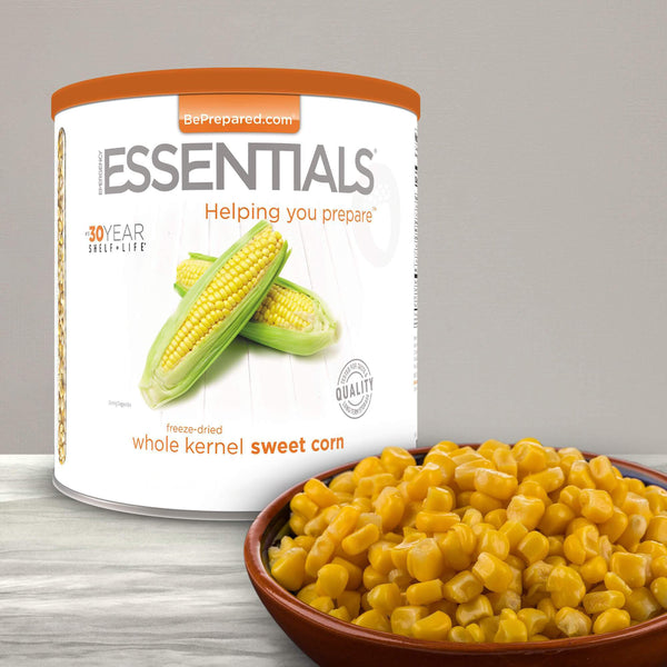 Emergency Essentials® Freeze-Dried Super Sweet Corn Large #10 Can