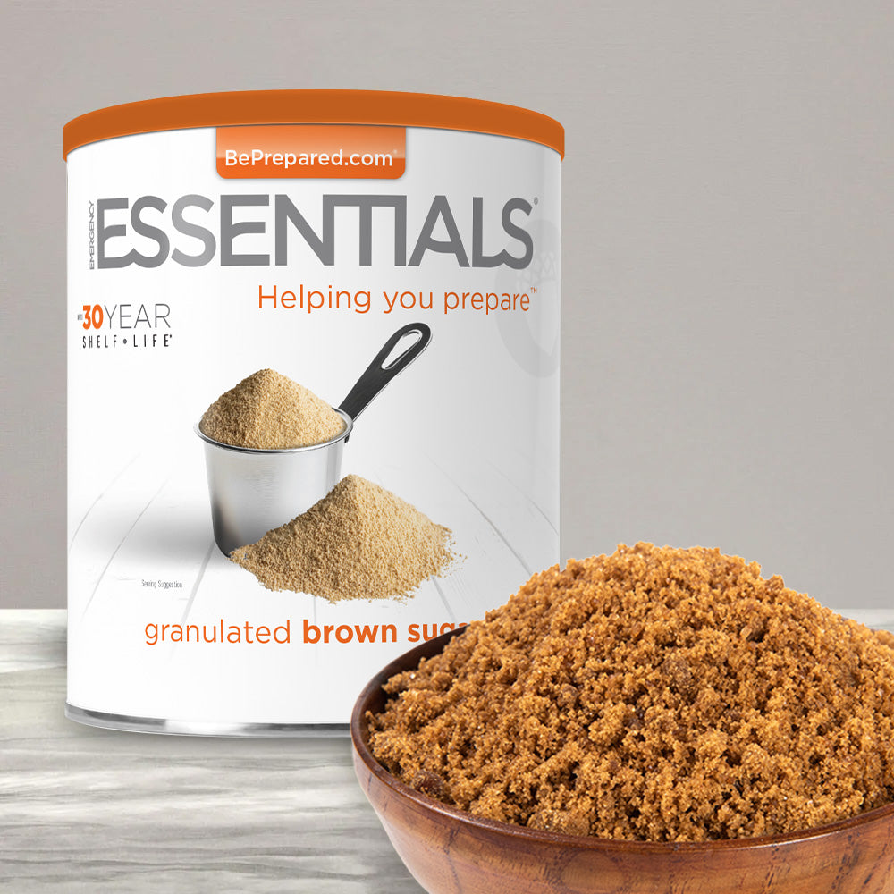 Emergency Essentials® Light Brown Sugar (3.75 LBS) Large #10 Can