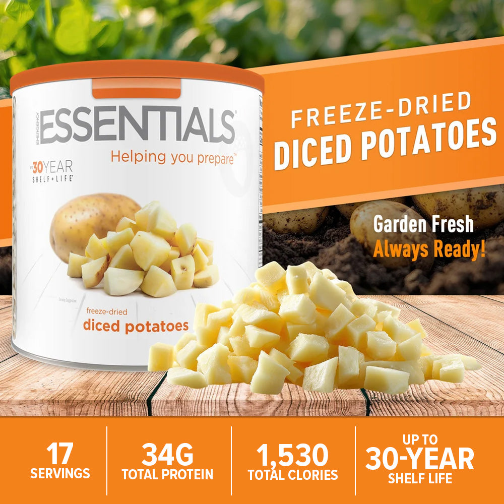 Freeze-Dried Potato Dices