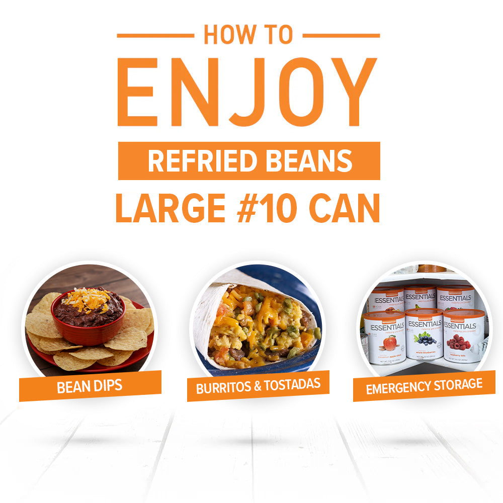 Refried Beans Large #10 Can