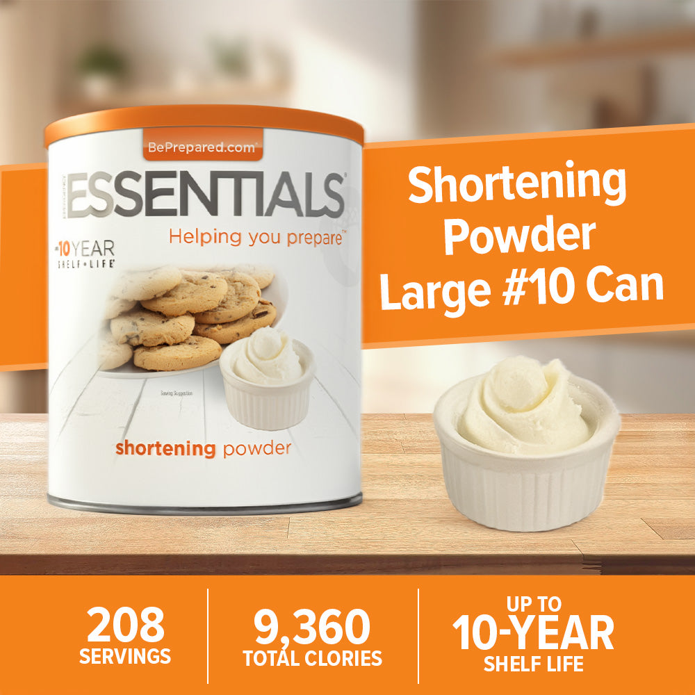 Emergency Essentials® Shortening Powder Large #10 Can