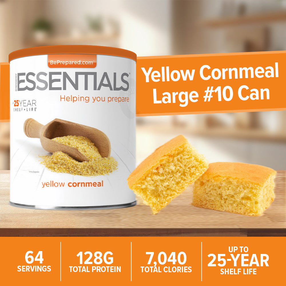 Yellow Cornmeal Large #10 Can