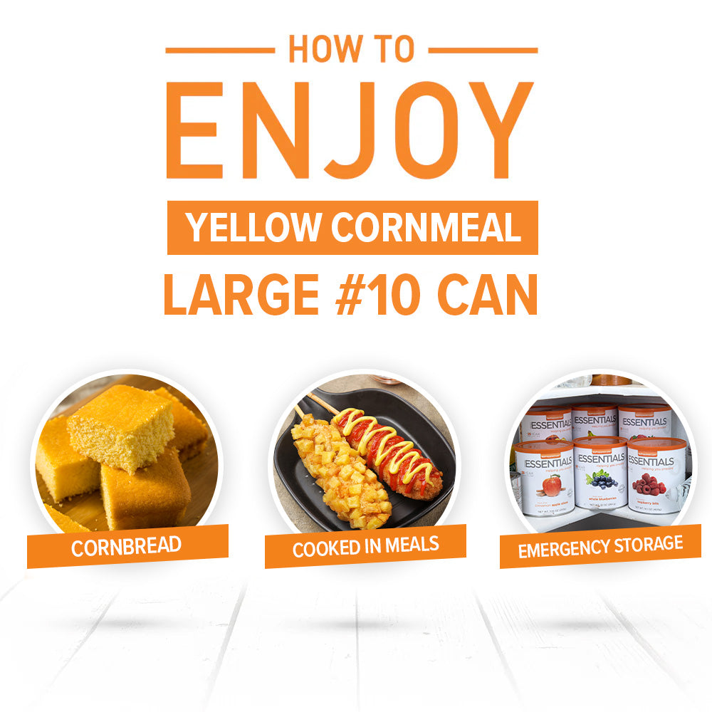 Yellow Cornmeal Large #10 Can