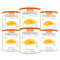 Egg Noodle Pasta Large Can 6-Pack by Emergency Essentials®