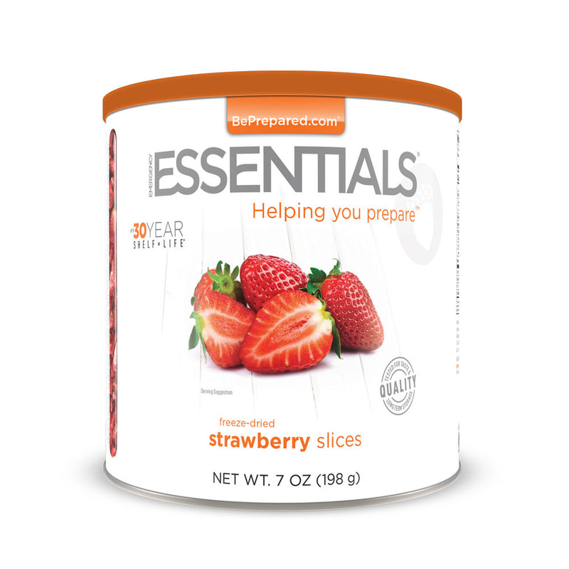 Emergency Essentials® Freeze-Dried Strawberry Slices Large Can (4626611110028)