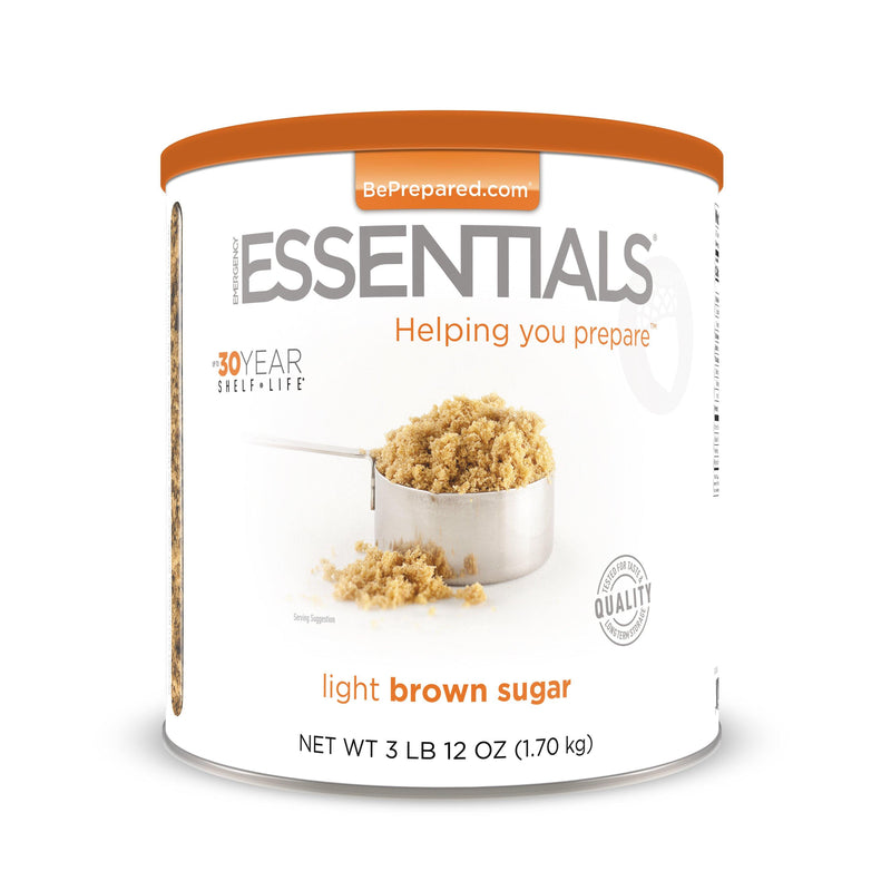 Emergency Essentials® Light Brown Sugar Large Can (4625797578892) (7407869460620)