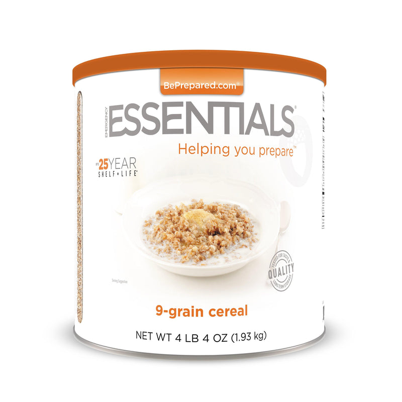 Emergency Essentials® 9-Grain Cereal Large Can (4625823596684) (7390110613644)