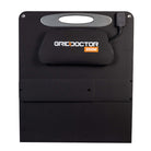 Folded Grid Doctor solar panel in compact storage configuration