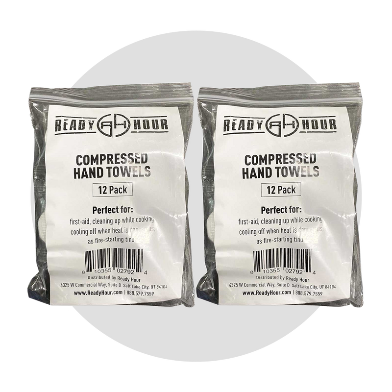 Compressed Disposable Hand Towels