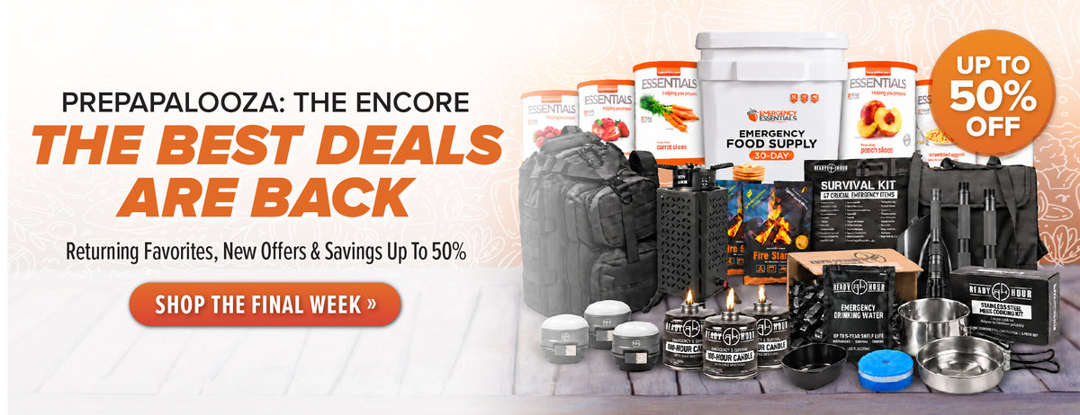 Build Bigger, Stock Smarter. Shop Prepapalooza