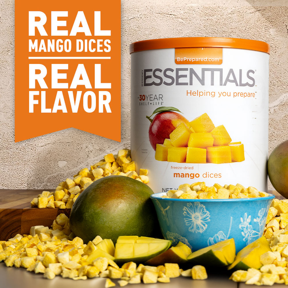 Real Mango Dices Real Flavor