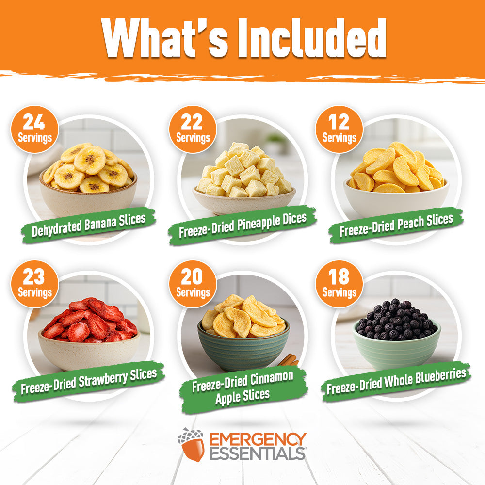 NEW Emergency Essentials® MEGA Fruit Kit