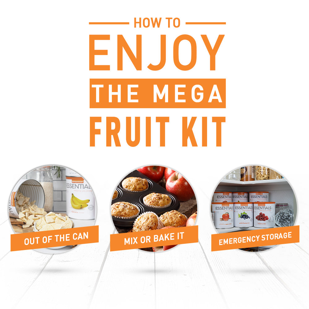 NEW Emergency Essentials® MEGA Fruit Kit