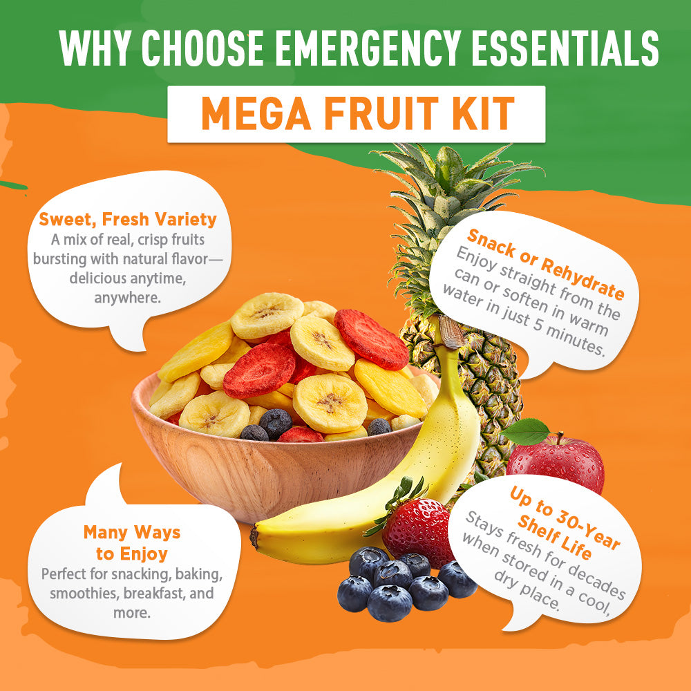 NEW Emergency Essentials® MEGA Fruit Kit
