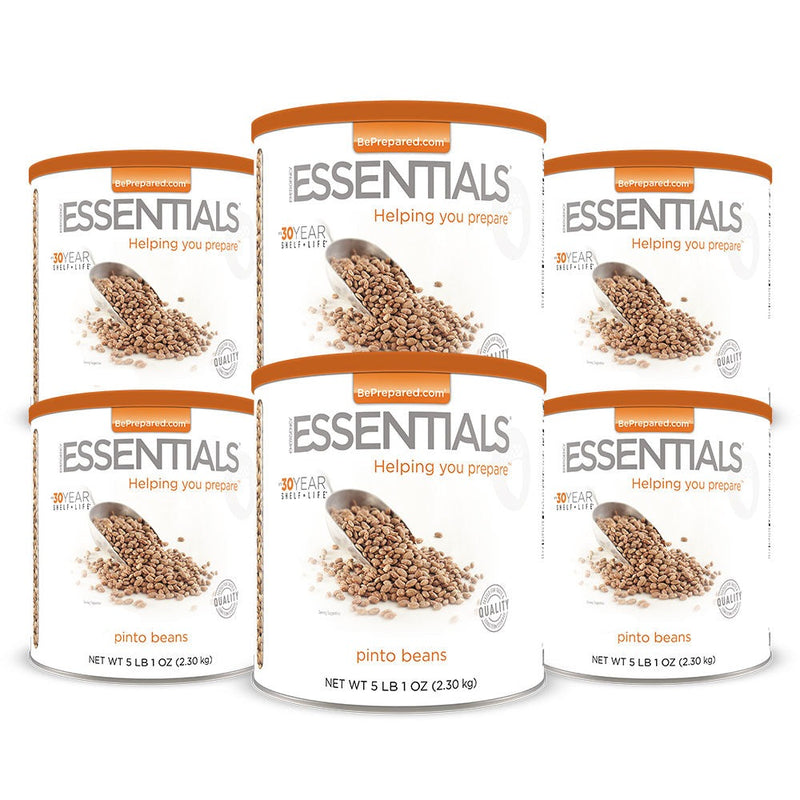 Pinto Beans Large Can 6-Pack by Emergency Essentials®