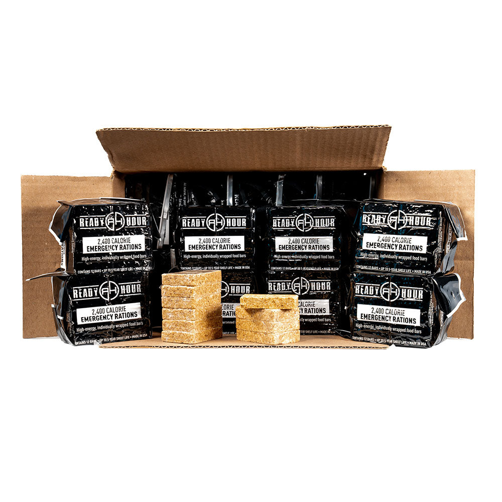 Emergency Ration Bars 2400 Calories / Package from Ready Hour