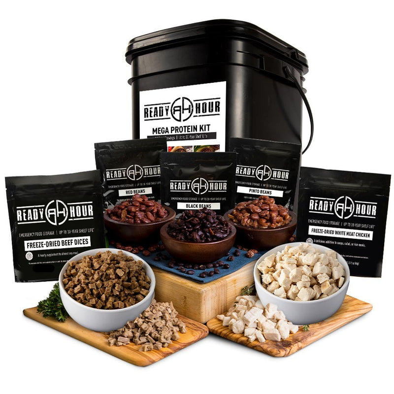 Ready Hour Mega Protein Kit w/ Real Meat (72 servings) (7390154883212)