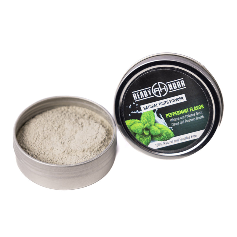 Natural Tooth Powder - Mint Flavor (1 ounce)