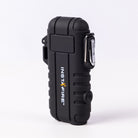 Pocket Plasma Lighter by InstaFire, compact and rugged design on white background