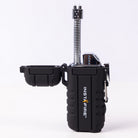 Pocket Plasma Lighter by InstaFire with vertical retractable neck extended.