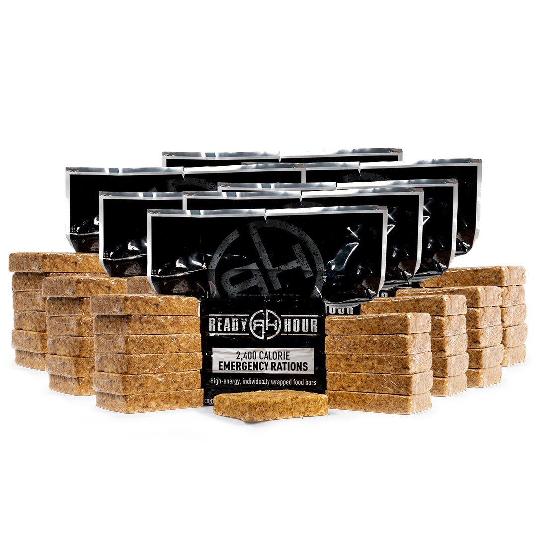 Emergency Ration Bars 2400 Calories / Package from Ready Hour