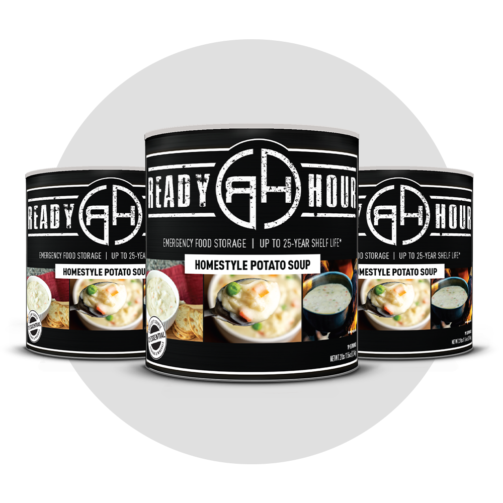 Three Ready Hour Homestyle Potato Soup #10 cans