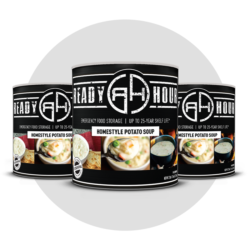 Three Ready Hour Homestyle Potato Soup #10 cans